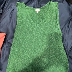 J. Crew Factory Green Tank Top